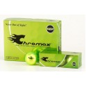 Personalised or Plain Chromax DISTANCE Metallic Golf Balls - 12 Ball Pack